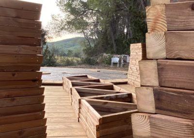 Domo de madera en Ibiza