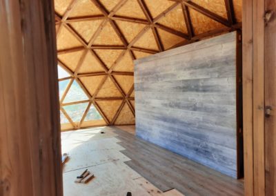 Domo geodésico de madera Dalia Dome