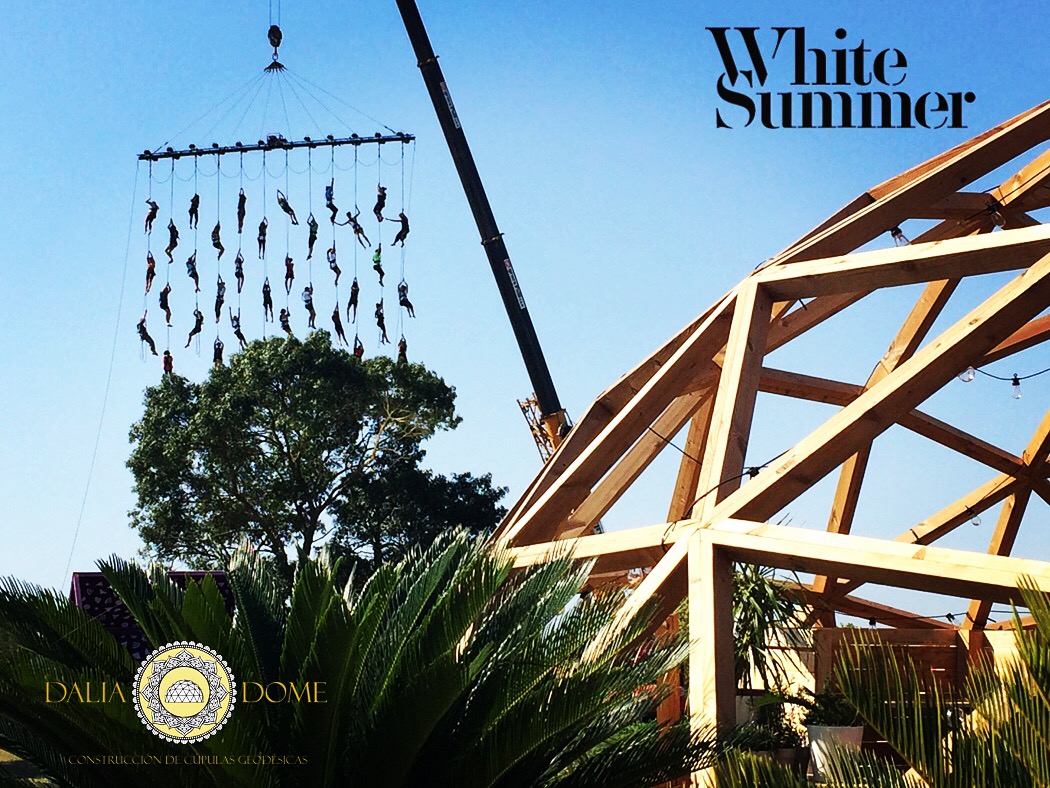 White Summer 2017 – Miri's Masterchef. Domo geodésico de madera